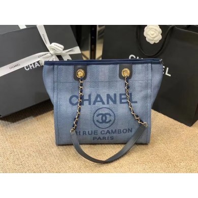 AAA Replica Chanel Shoulder Bag A66942 blue JK4065VB75