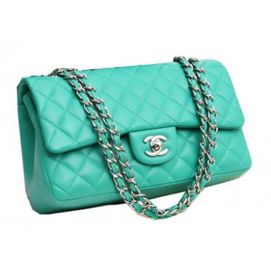 Chanel 2.55 Series Bags Original Lambskin Leather CFA1112 Green JK931ki86