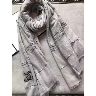 Chanel Cashmere Scarf CH1111A JK898su78