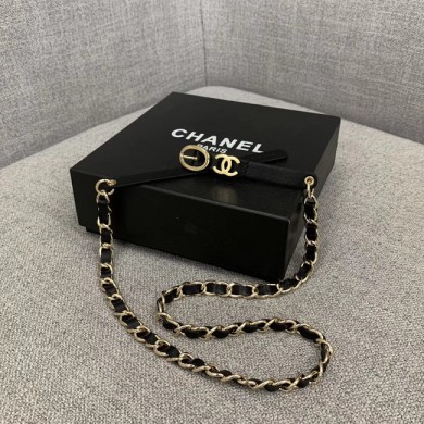 Chanel Original Calf Leather 2.0CM 3600 black JK615Is79