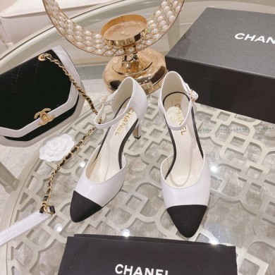 Chanel Shoes CHS00430 Heel 7.5CM JK4784AM45