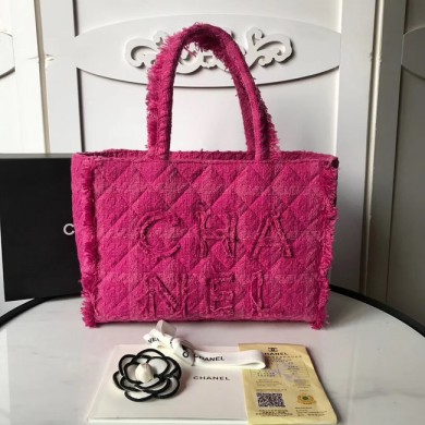 Chanel Zipper shopping bag AS0976 Purplish JK4391EB28