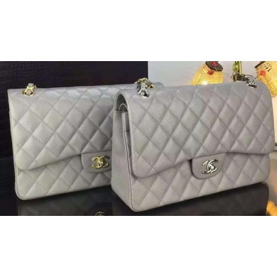 Cheap Fake Chanel Classic Flap Bag Original Cannage Patterns A1119 Grey JK71BC48