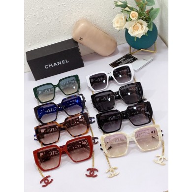 Fake Cheap Chanel Sunglasses Top Quality CHS02088 Sunglasses JK1226Kt89