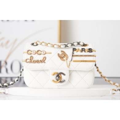 Hot Chanel SMALL FLAP BAG AS2979 white JK2866io40