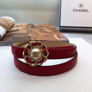 Knockoff Chanel Calf Leather Belt Wide with 20mm 56610 JK624ch31