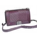 Boy Chanel Flap Shoulder Bag Herringbone Stitching CFA92493 Burgundy JK938ff76