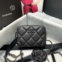 CHANEL 2020 New Style Original Leather Ball Grain Bag AP1132 black JK4225AM45