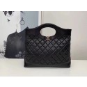 CHANEL 31 Large Shopping Bag b57978 black JK4881mV18