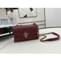 Chanel Flap Lambskin Shoulder Bag AS2556 Burgundy JK2799TL77