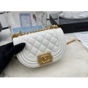 CHANEL MESSENGER BAG MINI BOY AS3315 white JK2293TP23