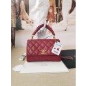 Chanel Original Lather Flap Bag AS2044 red JK3890lq41