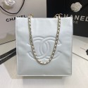 Chanel Original Leather Tote Shopping Bag AS1942 White JK3941Rc99