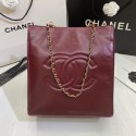 Chanel Original Leather Tote Shopping Bag AS1942 Wine JK3940JD28