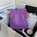 Chanel shopping bag AS2169 purple JK3732lu18