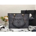 Chanel Shopping bag MM A67001 black JK3030Pf97