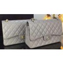 Cheap Fake Chanel Classic Flap Bag Original Cannage Patterns A1119 Grey JK71BC48