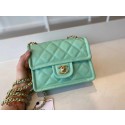 Fake Best Chanel cross-body bag AS2356 light green JK3404Nk59