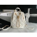 Fake Chanel Calfskin Backpack Original Leather AS3211 white JK2339xE84