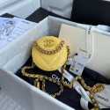 Imitation 1:1 Chanel 19 chain Bag AP0945 Yellow JK3895LT32