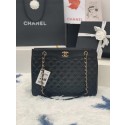 Imitation Chanel Original Lather Bag AS2784 black JK3872EY79