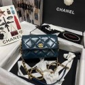 Knockoff Chanel Flap Shoulder Bag Original leather AS9957 blue JK3078Ez66