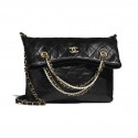 Knockoff Chanel Original shopping bag AS2213 black JK3797Lg61