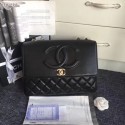 Replica Chanel Sheepskin Leather & Gold-Tone Metal A91869 Black JK4805EO56