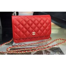 Best Chanel mini Flap Bag Cannage Pattern A8373 Red JK67Ml87