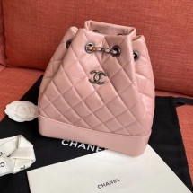 Cchanel gabrielle backpack A94501 light pink JK4797fw56