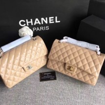 Chanel 2.55 Series Flap Bags Original Leather A1112 Apricot JK5558uT54