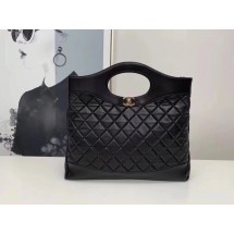 CHANEL 31 Large Shopping Bag b57978 black JK4881mV18