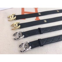 Chanel Calf Leather Belt Wide with 30mm 56610 JK620Fh96