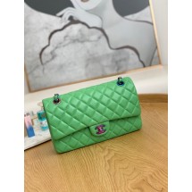 Chanel Flap Mirage Lambskin Shoulder Bag AS1112 green JK2579uk46