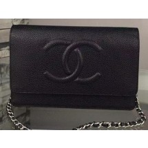 Chanel Flap Shoulder Bag Cannage Pattern A5373 Black JK420bm74