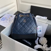 Chanel gabrielle small backpack A94485 blue JK3211Rc99