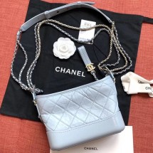 Chanel gabrielle small hobo bag A91810 light blue JK4798DO87