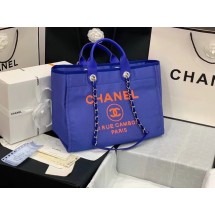 Chanel Original large shopping bag 66941 blue JK3246cf57