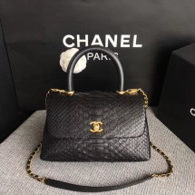 Chanel Original Python Leather Tote Bag 8119A JK5404xh67