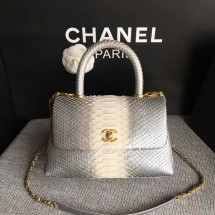 Chanel Original Python Leather Tote Bag 8119F JK5399np57