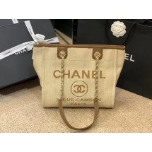 Chanel Shoulder Bag A66942 Beige JK4064yk28