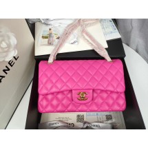 Chanel Shoulder Flap Bag Original Sheepskin leather A1112 Pink JK3197Kn56