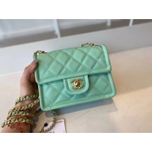 Fake Best Chanel cross-body bag AS2356 light green JK3404Nk59