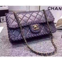 Fake Chanel 2.55 Series Flap Bag Calfskin Leather A92801 Royal JK127uQ71