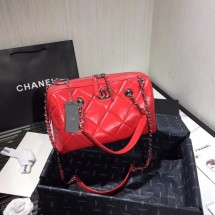 Fake Chanel Bowling Bag AS1321 red JK4285bz90