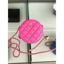 Fake Chanel Original mini Sheepskin bag AS1449 rose JK3977Iw51