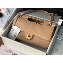 High Quality Chanel Flap Bag Original Sheepskin Leather AS1466 apricot JK4183pR54