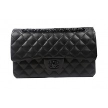 High Quality Replica Chanel 2.55 Series Flap Bags Original Sheepskin Leather A1112 Black JK865aR54