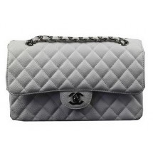 Imitation Fashion Chanel 2.55 Series Bags White Cannage Pattern Leather CFA1112 Silver JK980kd19