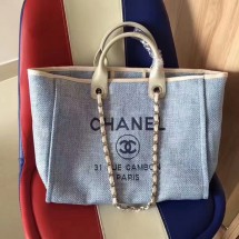 Imitation High Quality Chanel Deauville Tote Bag Original Canvas Leather A68047-8 JK5650HH94